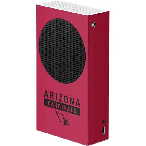 NFL Arizona Cardinals Red Performance Series Xbox Series S Console Skin